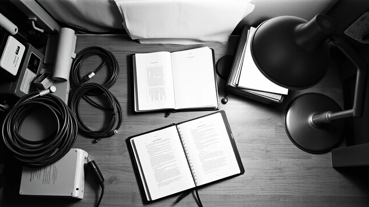 Equipment photo accompanying A Note on Translation Confidence (and Why We Publish the Gaps)